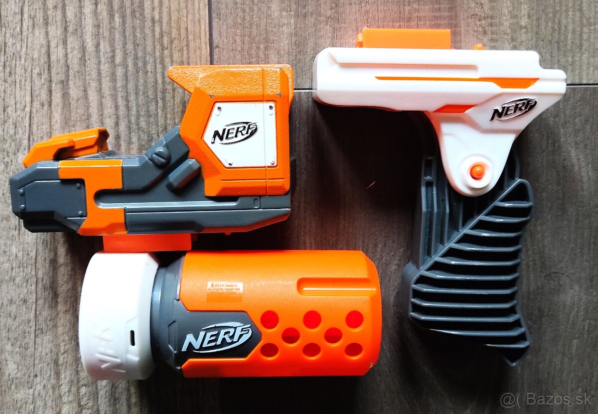 NERF modulus - 5 doplnkov + terčík - 3