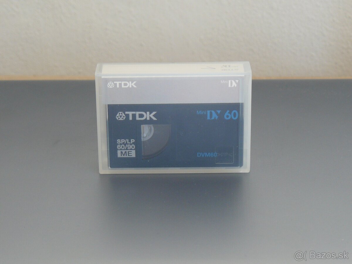 Mini DV videokazety SONY -PANASONIC - TDK - Digital 8 - 3