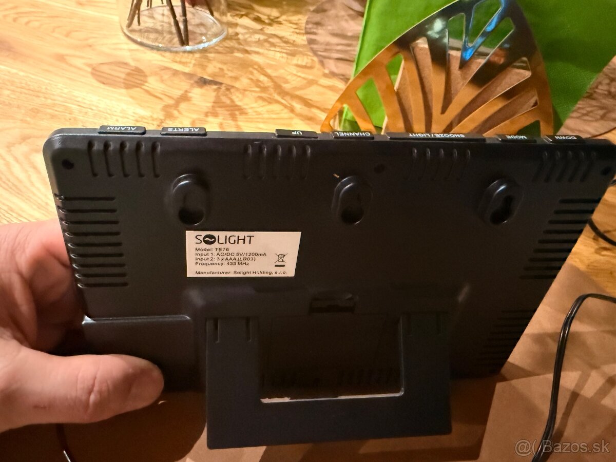 Meteostanica Solight TE 76 - 3