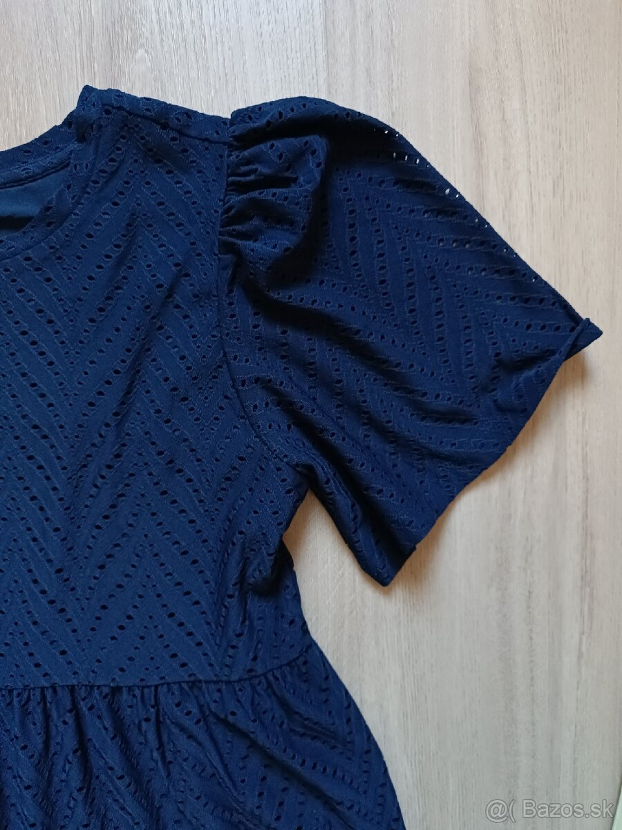 Madeirové modré šaty - 3