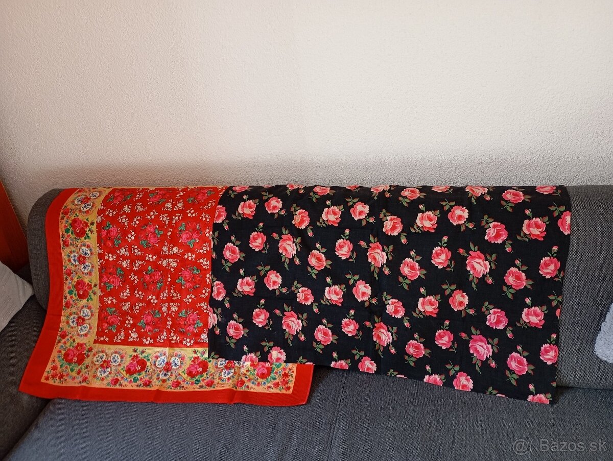 Staré šatky, kašmír - 3