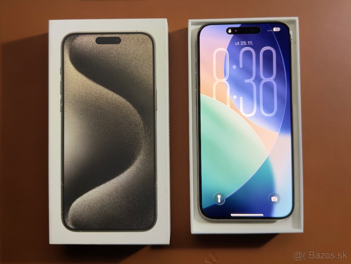 iPhone 15 Pro Max 256GB prírodný titán - 3