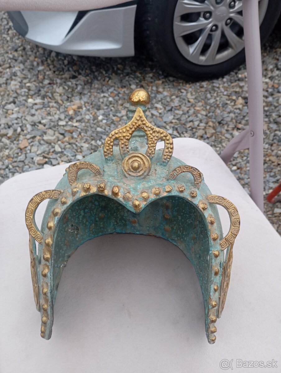 Predám peknú bronzovú prilbu - 3