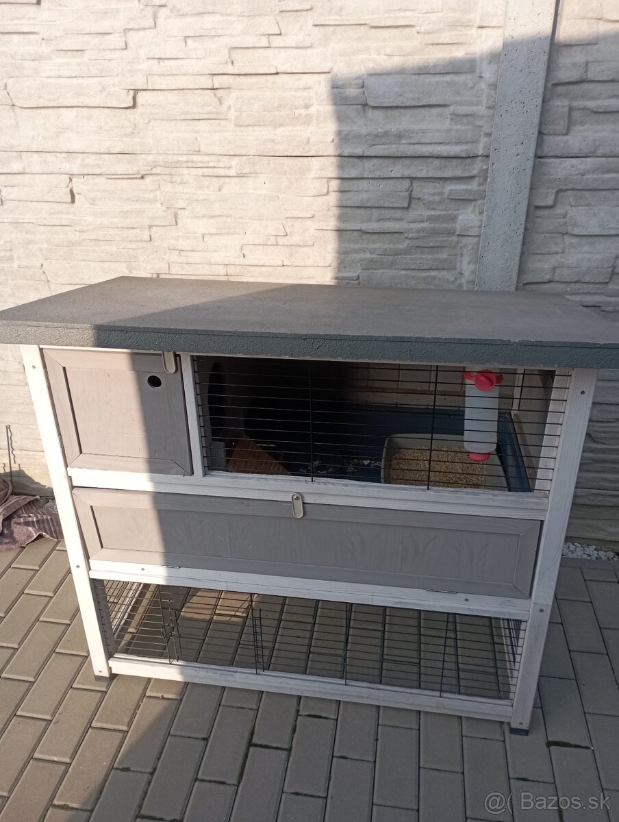 Drevená klietka pre zajaca - 3