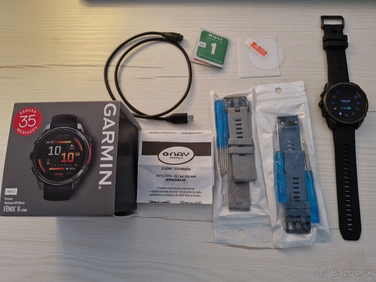 ( v záruke) Garmin Fenix 8 47mm AMOLED - 3