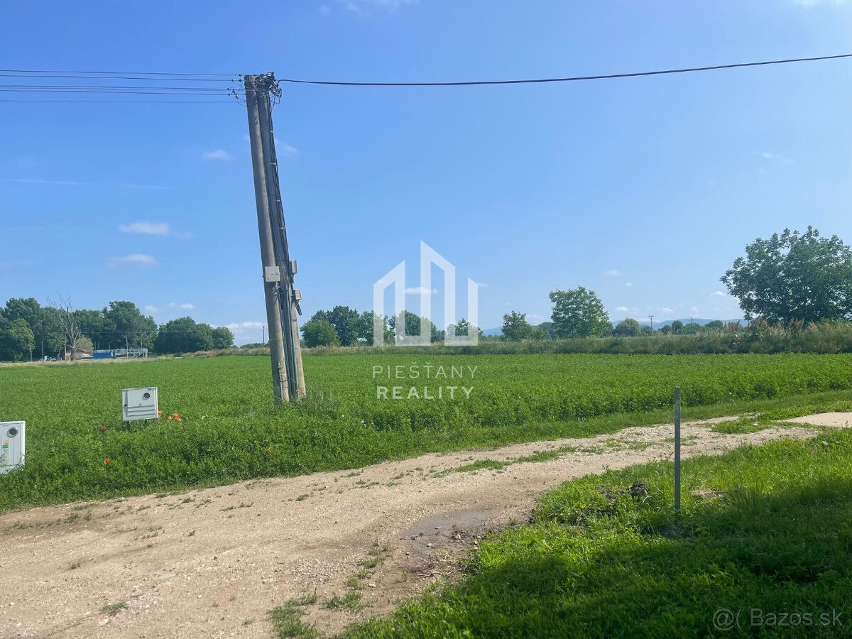 Stavebný pozemok 1000m2 na okraji obce, VESELÉ pri Piešťanoc - 3