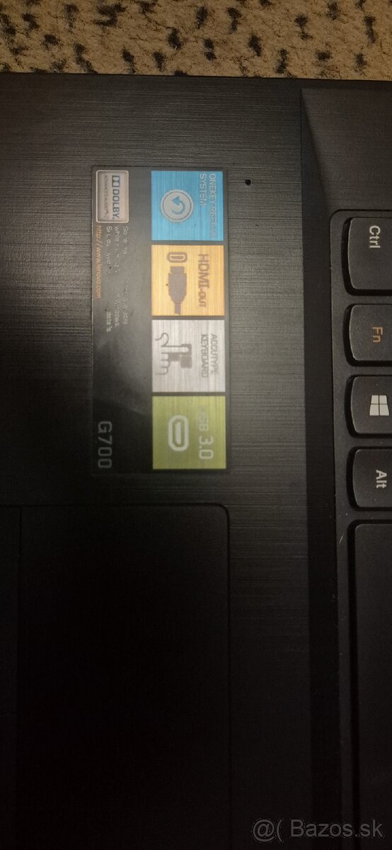 Predám notebook Lenovo G700 – SSD, Windows 10 - 3