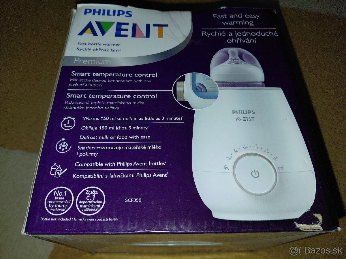 Odsavacka mlieka , ohrev mlieka philips - 3