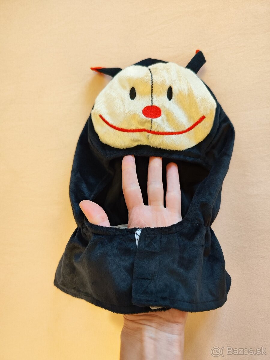 Maska kostým na karneval lienka - 3