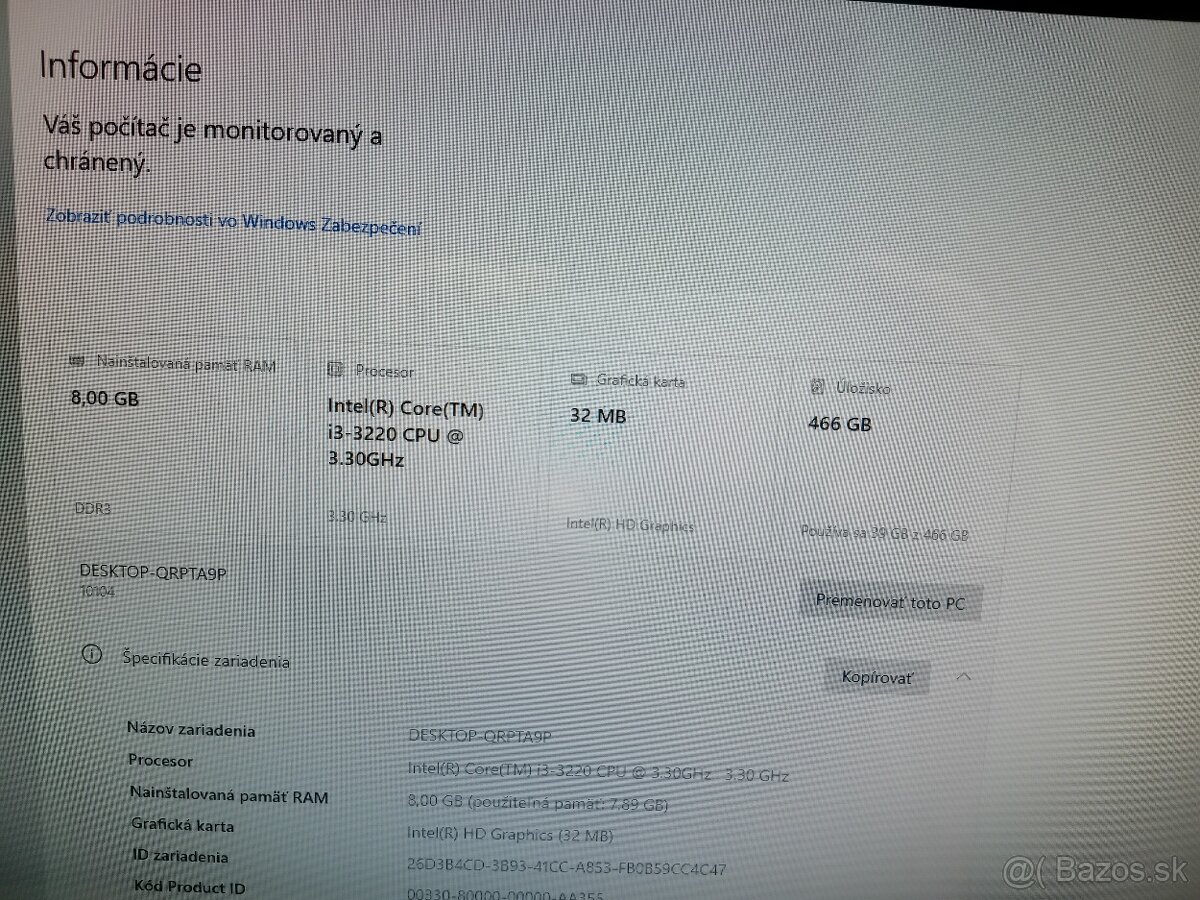 Lenovo C440 All in one touch LCD - 3