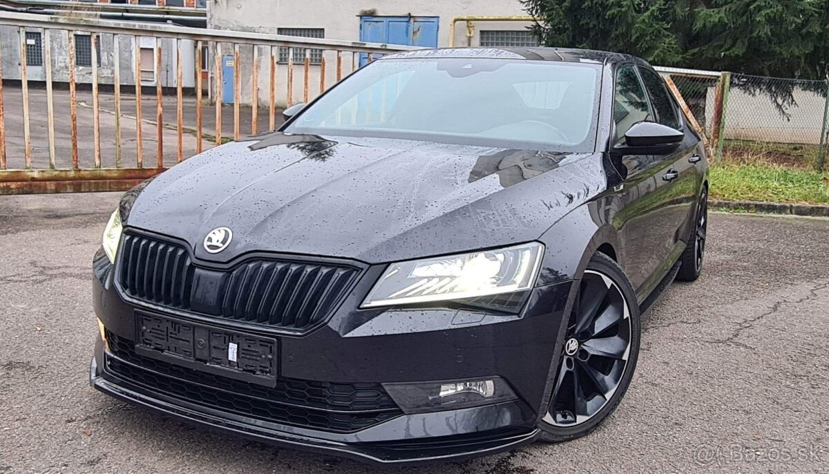Podspoiler škoda Superb 3 predface - 3