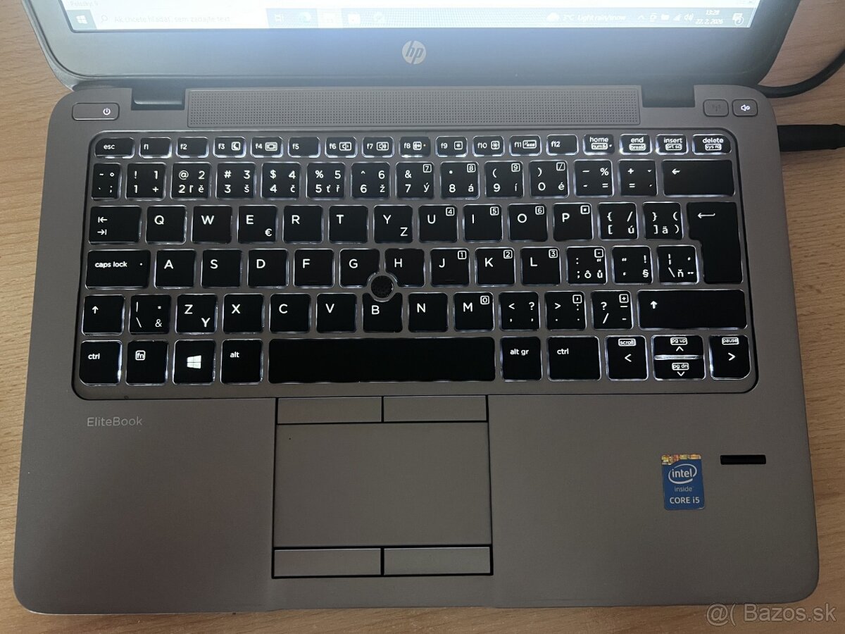 HP EliteBook 820 / i5 5200 / 8GB RAM / SSD + HDD / 12" - 3