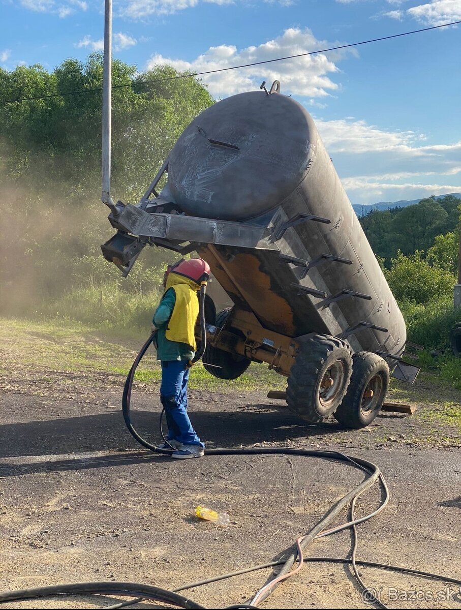 Mobilne pieskovanie tryskanie - 3