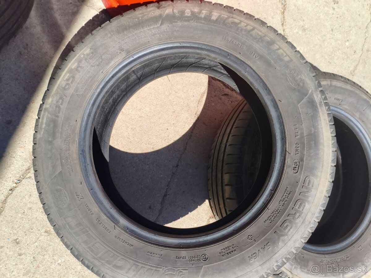 2x Michelin 195/65r15 - 3