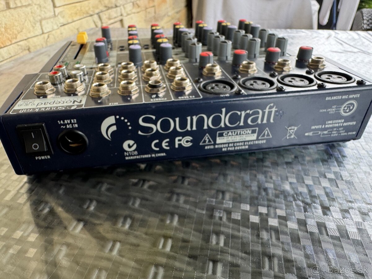 Mixpult Soudcraft Notepad 124 FX - 3