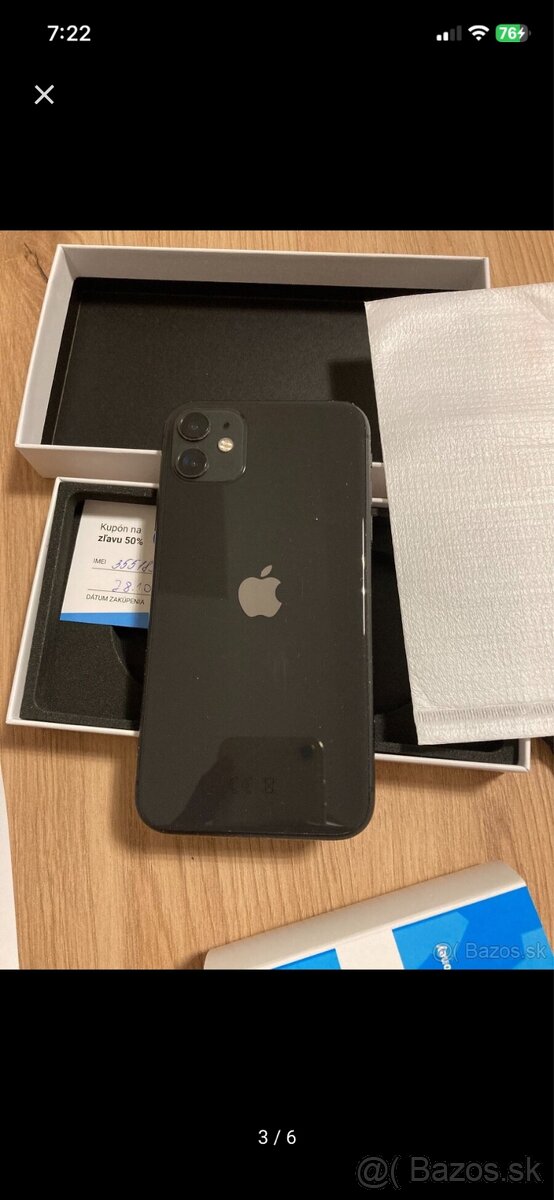 Apple iPhone 11 256GB black, 1 rok záruka(28.10.26) - 3