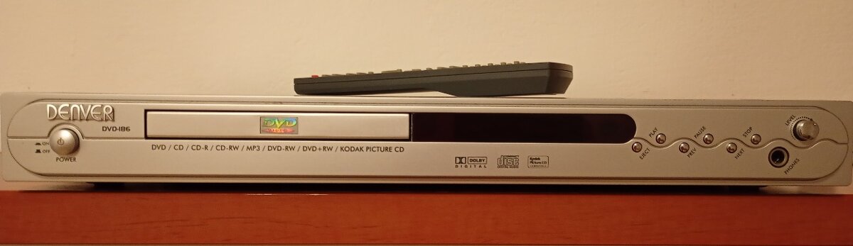 Predám DVD prehravač DENVER DVD 186 - 3