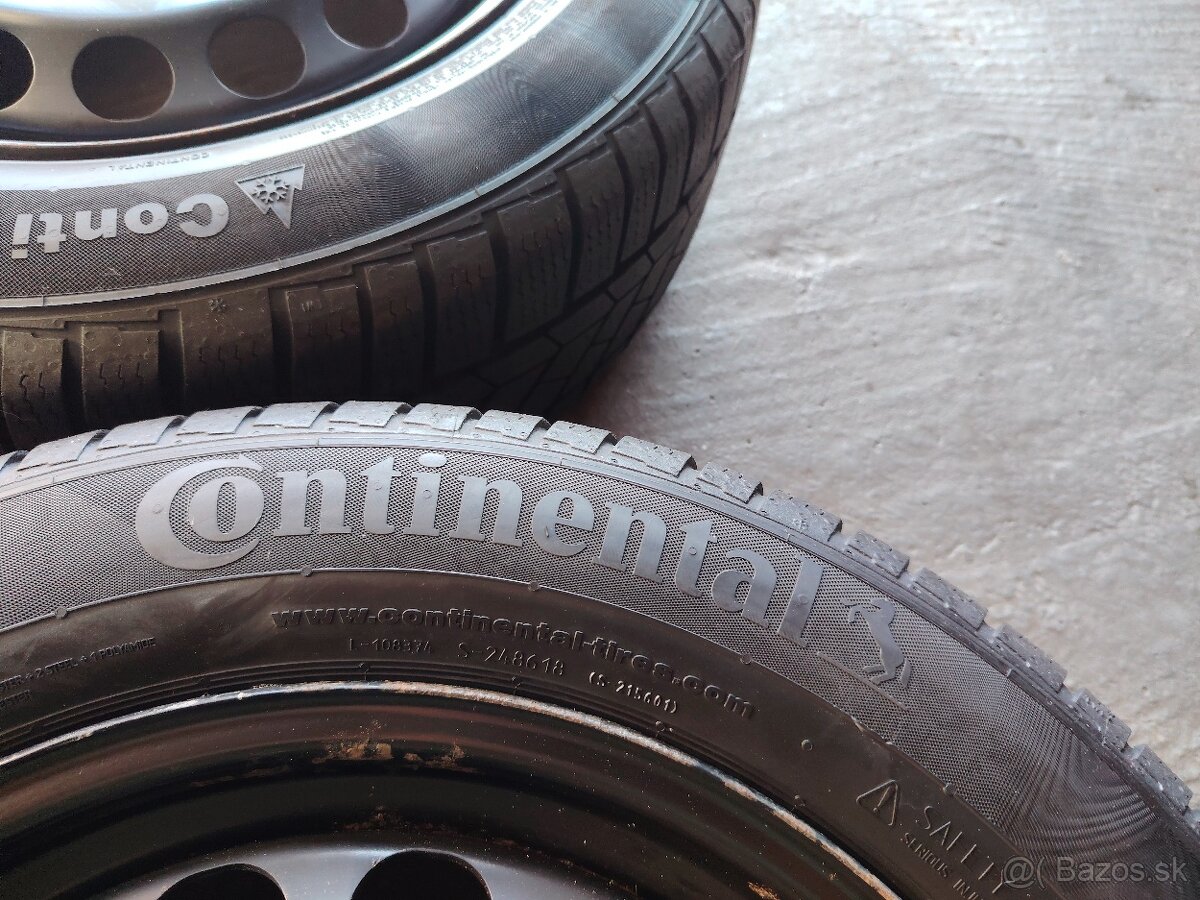 Zimná sada kolies Škoda Volkswagen R16 5x112 - 3