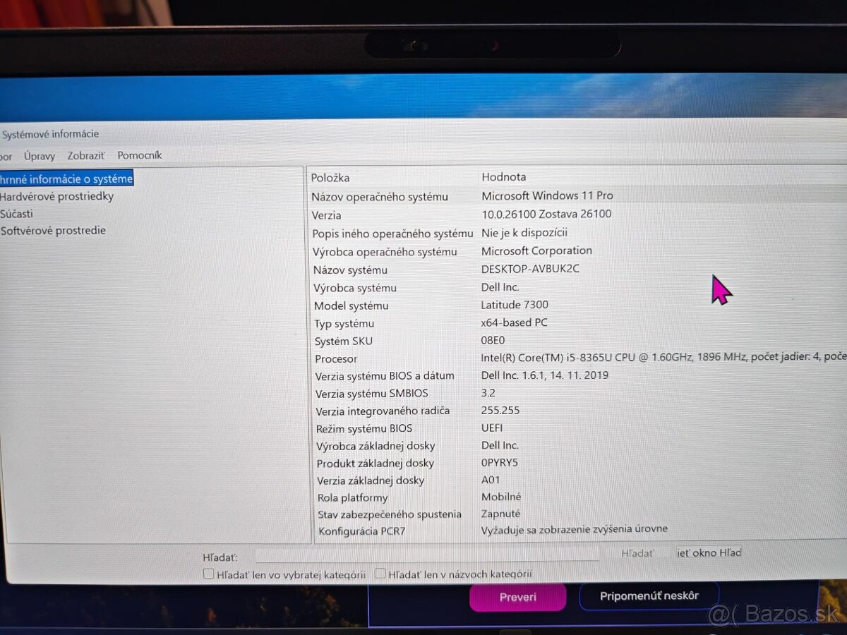 DELL Latitude 7300 i5 - 3