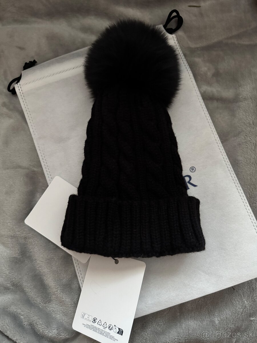 Moncler čiapka čierna - 3