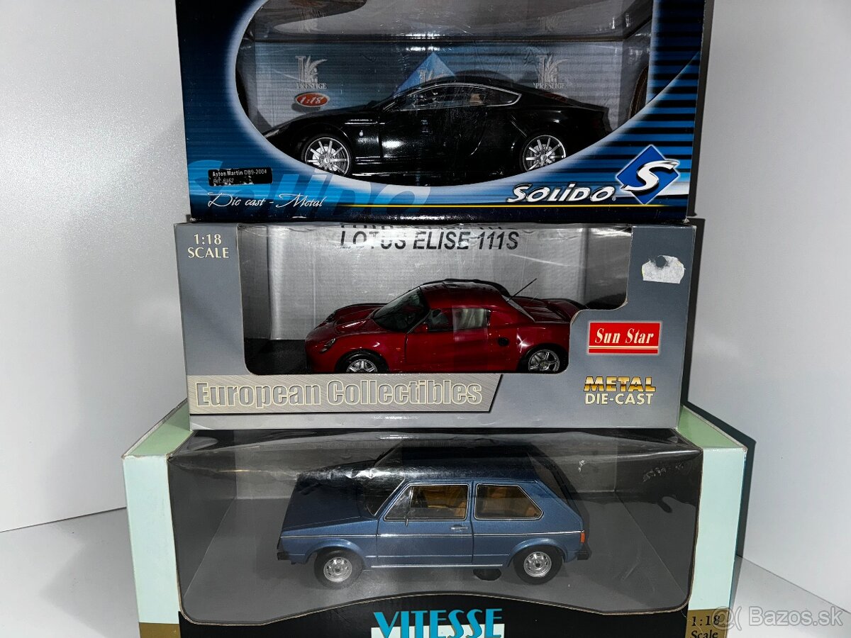Rôzne modely 1:18 - 3
