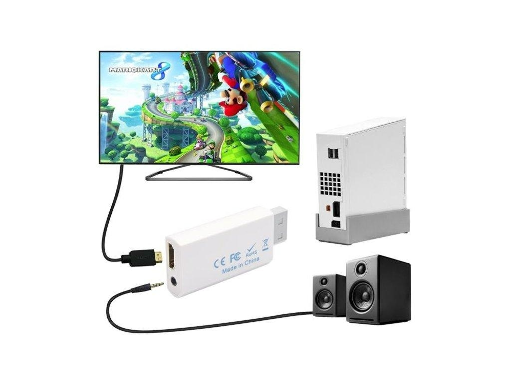 WII prislusenstvo- ovladac, HDMI adapter, SCART - 3