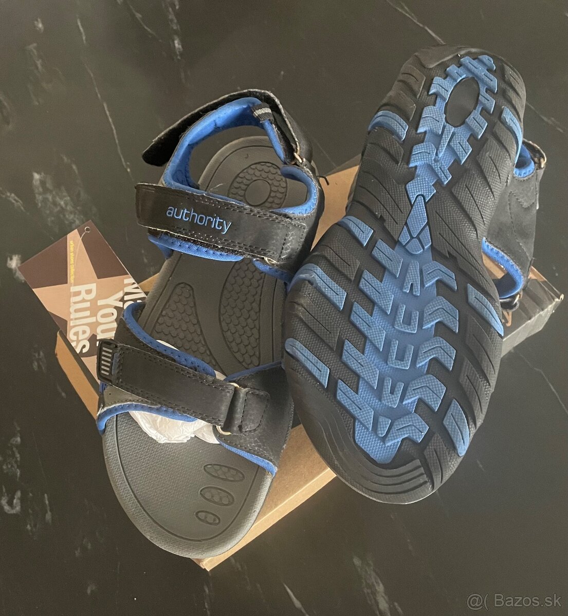 Pánske sandále Authority 40, obuté 2x, cena 4€ - 3