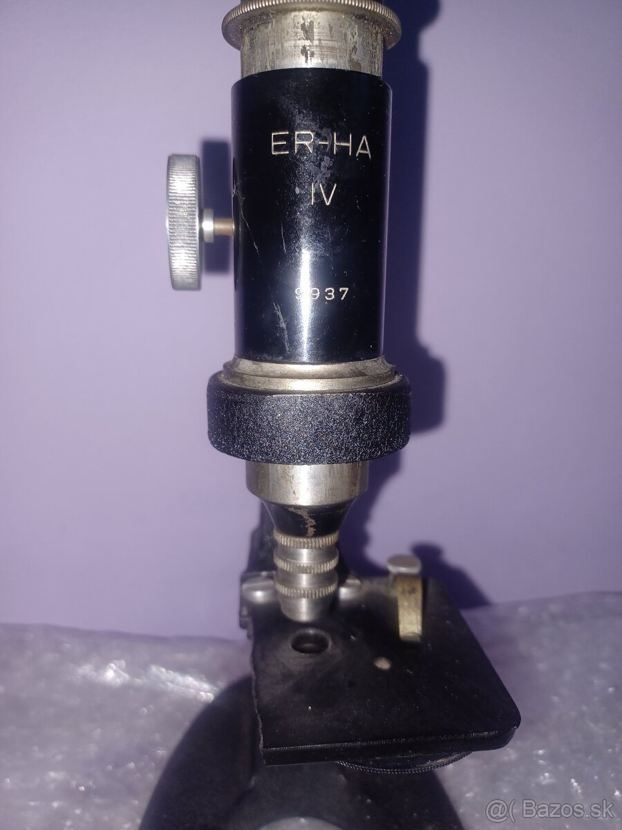 starý mikroskop ER-HA IV 9937 - 3