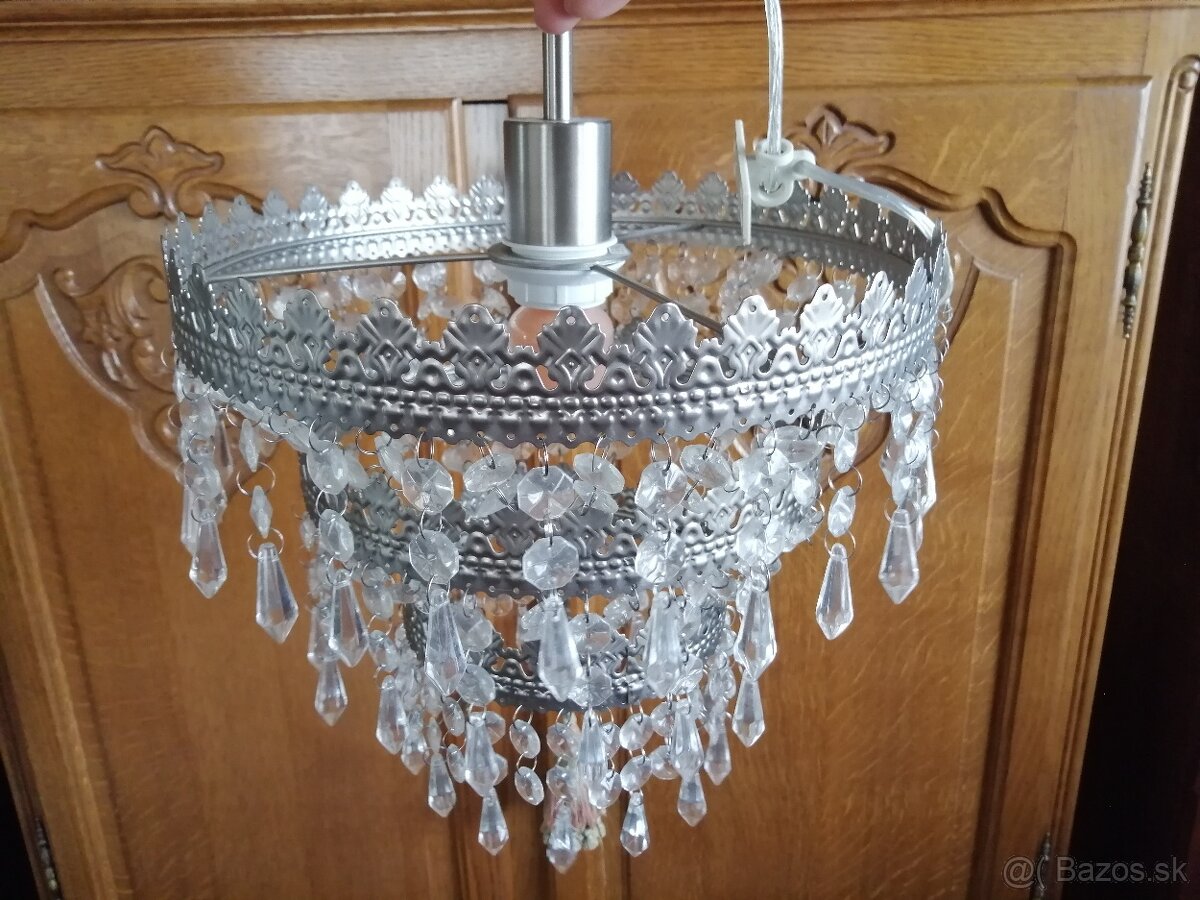 Luster kovový zdobený 80cm - 3