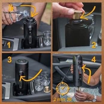 Cestovný kávovar Handpresso Auto Capsule - 3