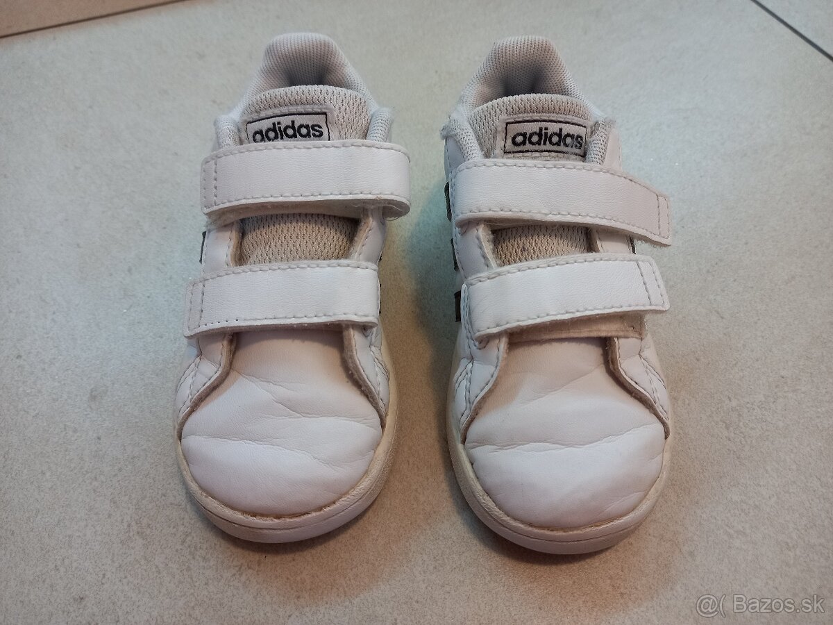 Biele botasky Adidas 24 - 3