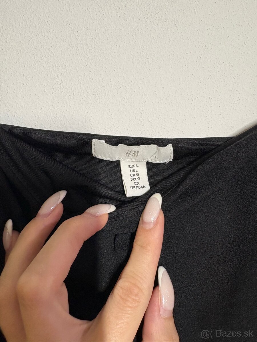 Čierne šaty H&M - 3