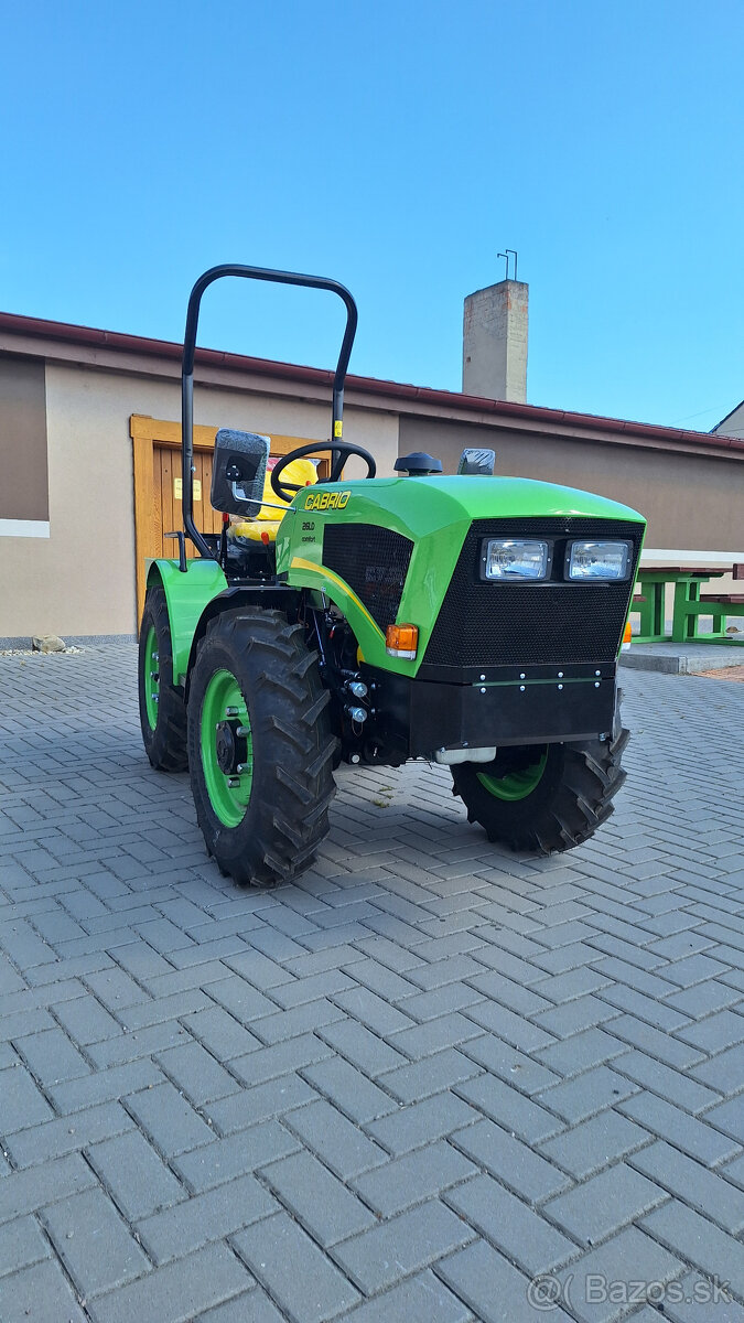 NOVÝ malotraktor CABRIO 26 LD Šálek Comfort - 3