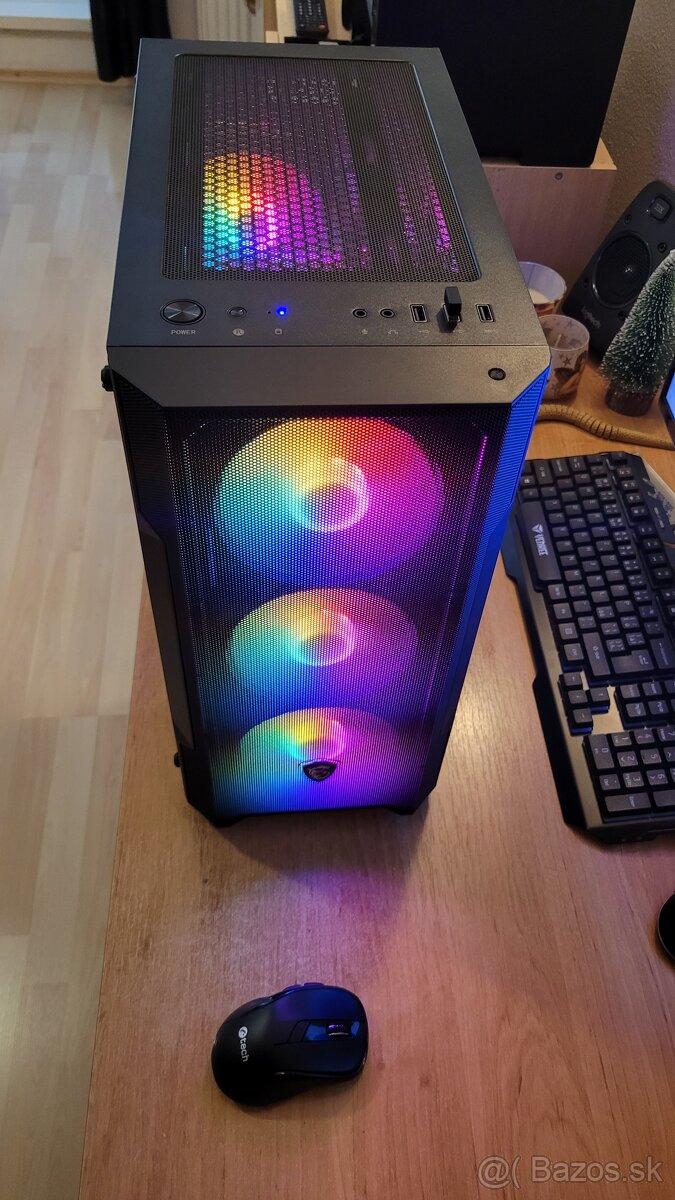 Herný PC,Ryzen 5 3500X,GTX 1070 8GB,16GB RAM,M.2 - 3