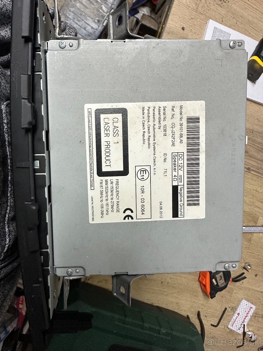 Originál autorádio do Suzuki swift - 3