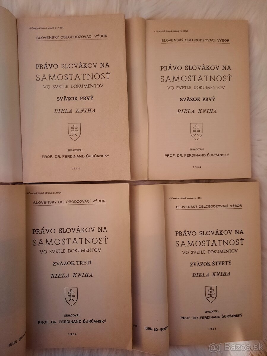 Ferdinand Ďurčanský: Biela kniha I. - IV. diel (komplet) - 3
