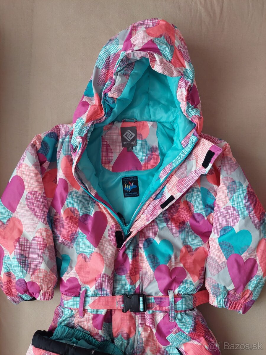 Farebná dievčenská kombinéza - 3