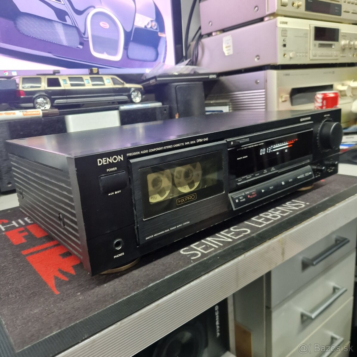 DENON DRM-540...kazetový deck , Dolby B,C,HxPro... - 3