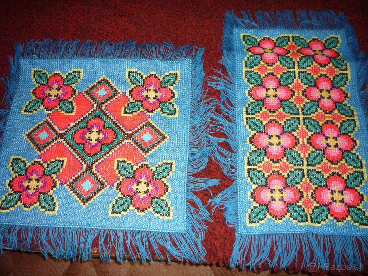 Farebné dečky - vankúše - 3