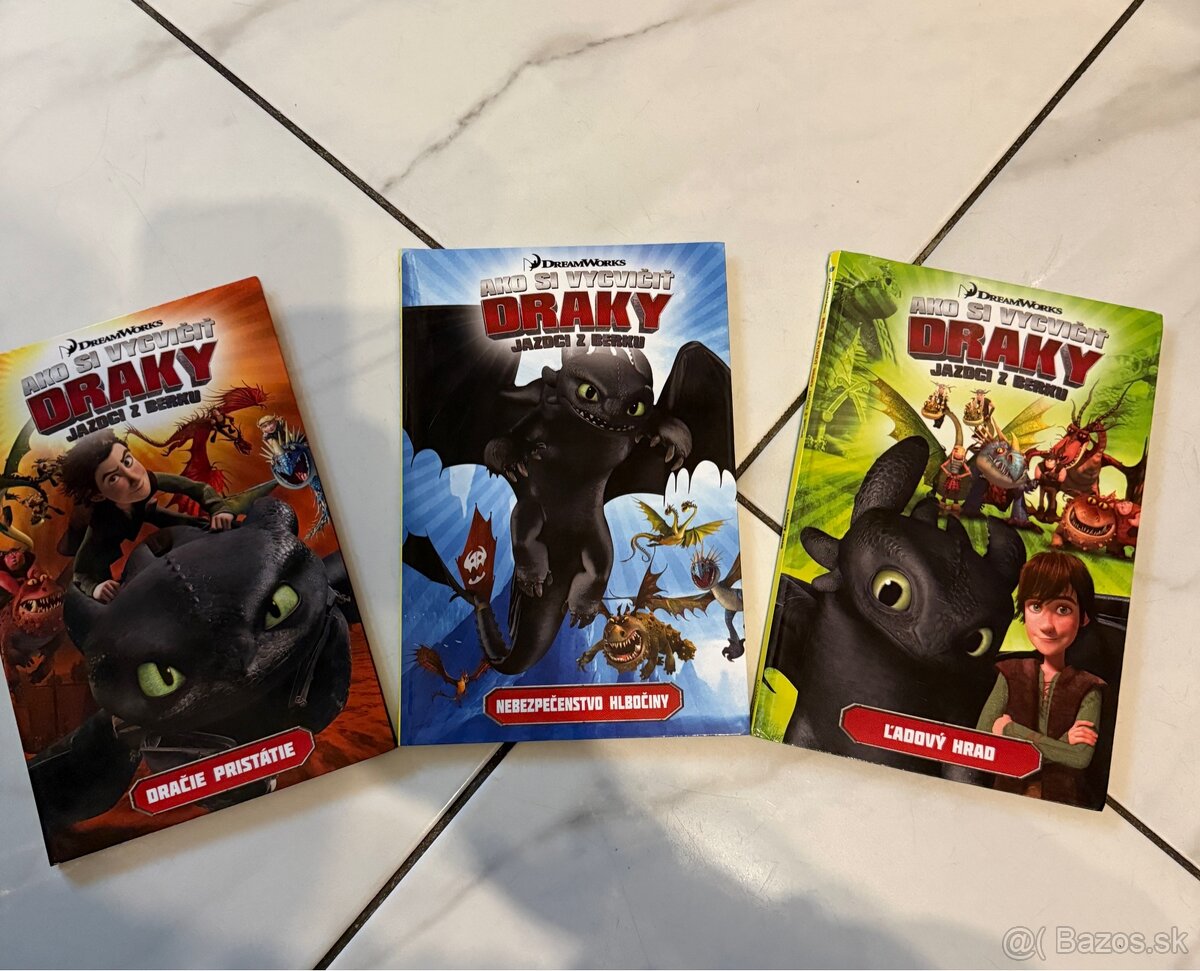 Knihy ako vycvičiť draky - 3