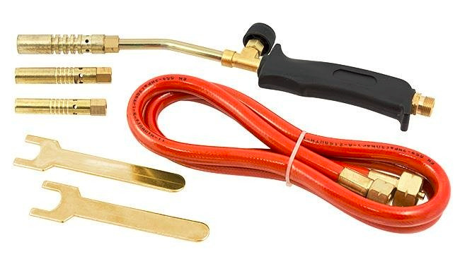 Plynový horák 85 cm ,dĺžka hadice 5 metrov-nový - 3