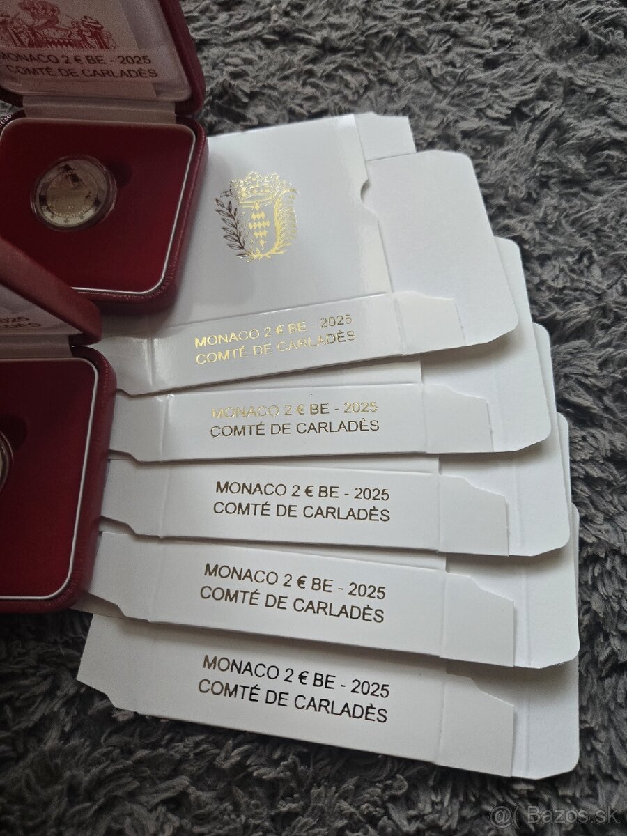 Monako 2025 Proof, posledné kusy - 3