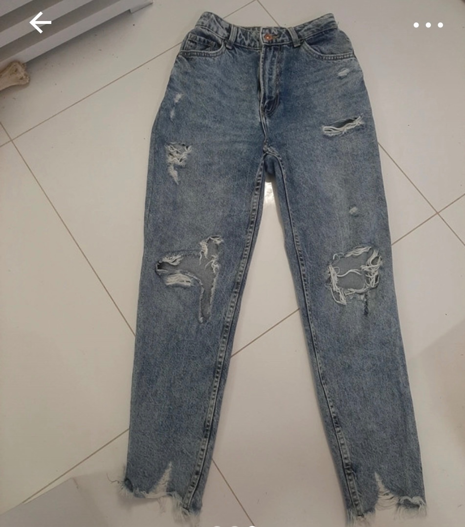 Dámske rifle Bershka - 3