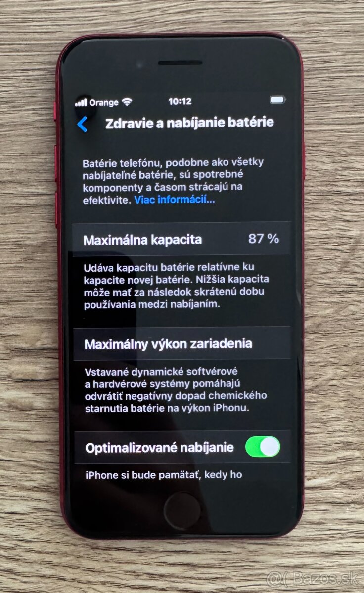 IPHONE SE 2022 64 GB Product RED - 3