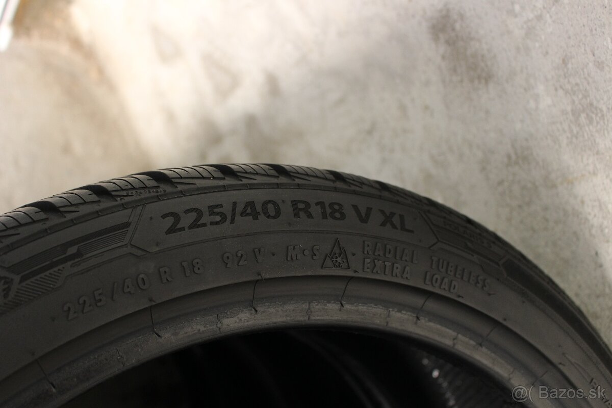 BARUM 7MM ZIMNA SADA 225/40 r18. - 3
