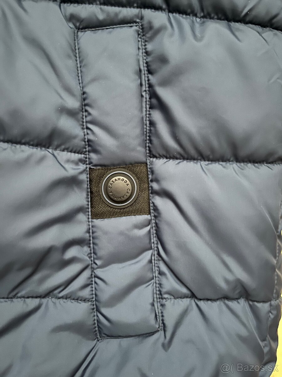 Modrá pánska bunda CASAMODA - 3