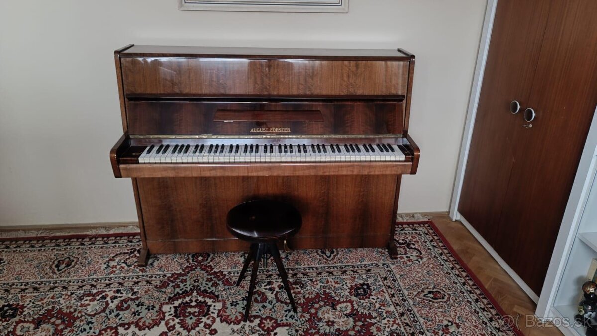Pianíno August Förster - 3