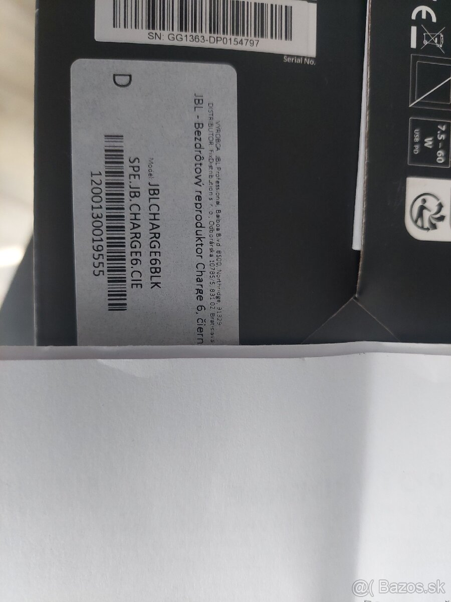 JBL Bluetooth reproduktor. - 3
