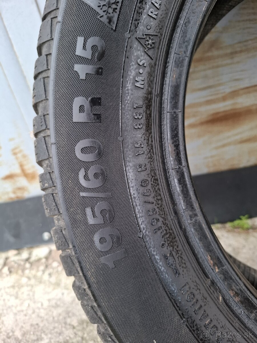Zimné pneumatiky 195/60 R15 Continental - 3