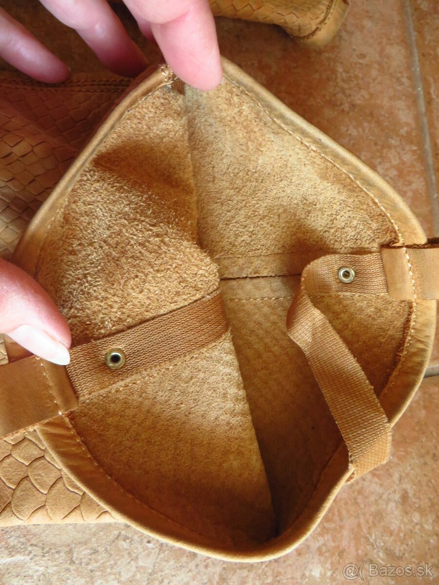 Kožené vysoké čižmy - veľ. 38 - 3